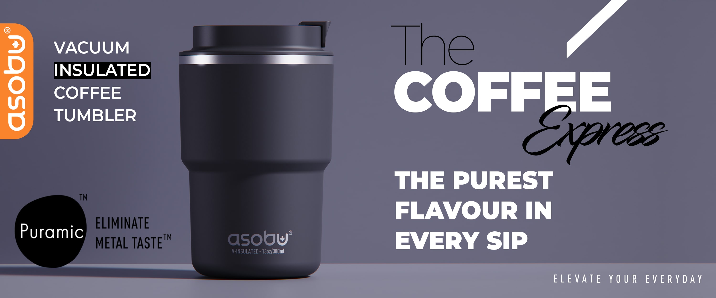 ASOBU NA-SM30BK The Fabulous Coffee Mug (Black) 